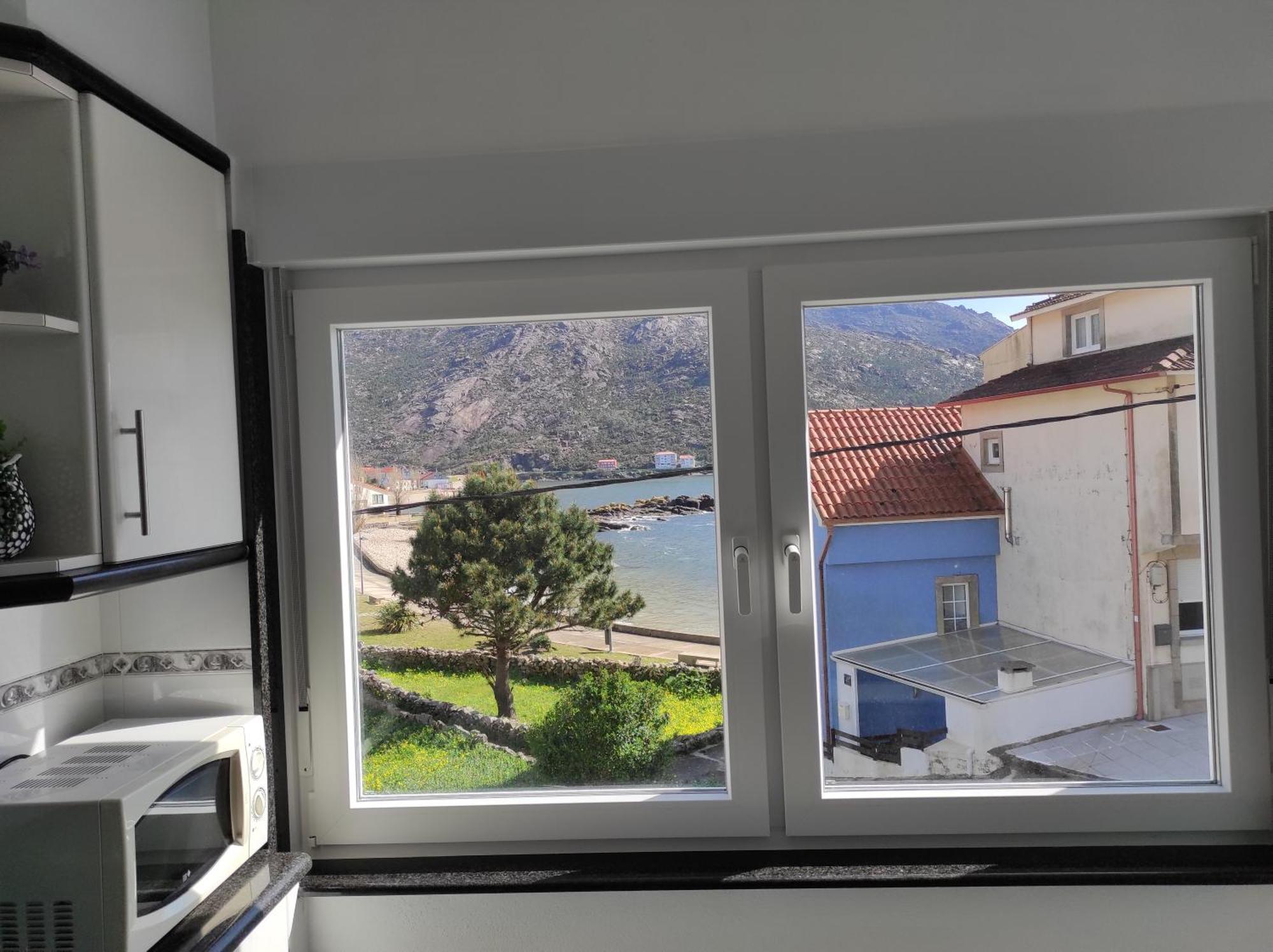 Apartament Area Pequena Ézaro Zewnętrze zdjęcie